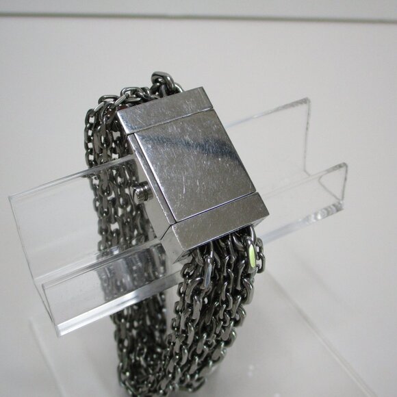 Burberry Women\'s Silver tone Multi Chain Watch Swiss Made Gorgeous! main image 11